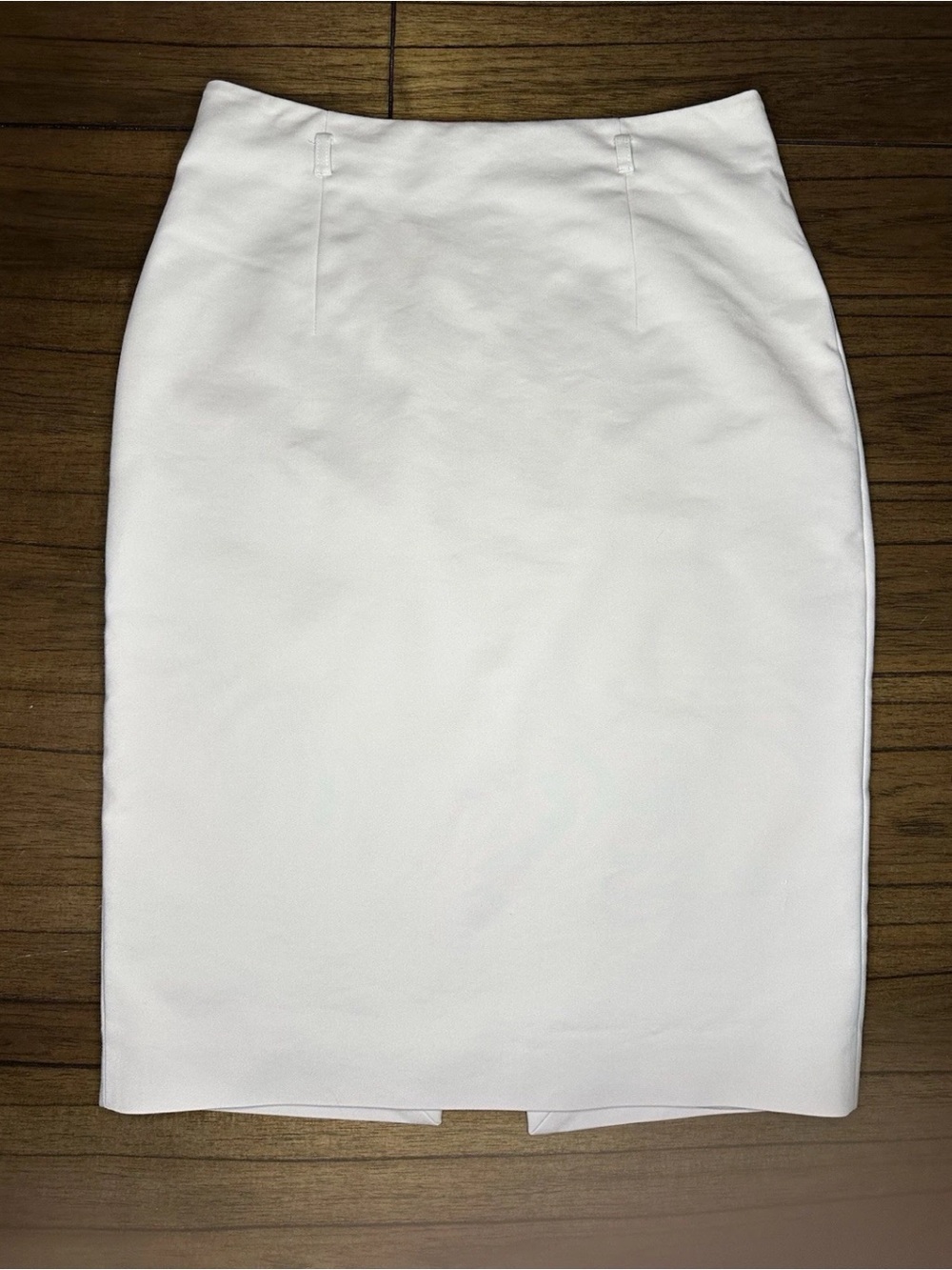 Catherine Malandrino White Pencil Skirt - Clean Tailored Fit